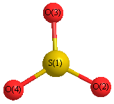 picture of Sulfur trioxide cation